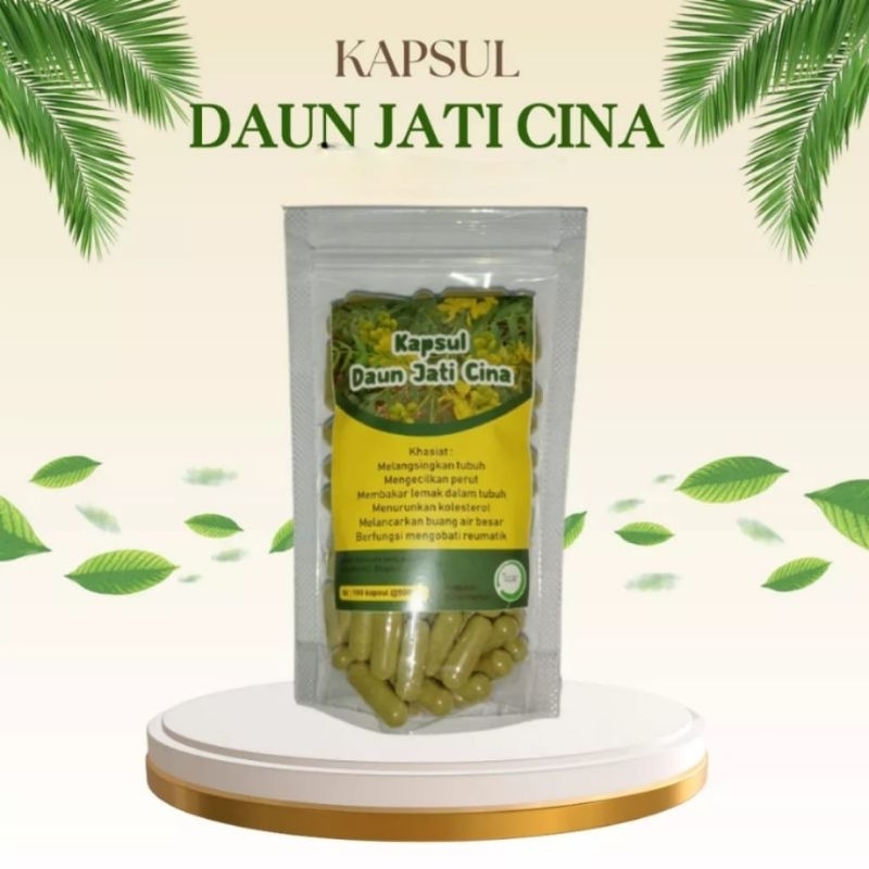 

Kapsul daun jati cina isi 100