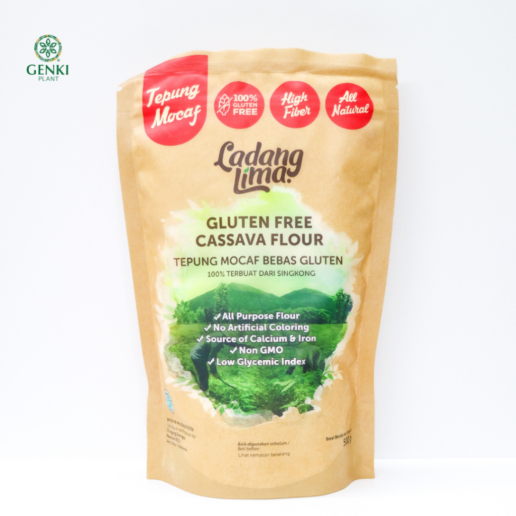 Ladang Lima Gluten Free All Purpose Cassava Flour (Tepung Singkong / Mocaf) - 500 g