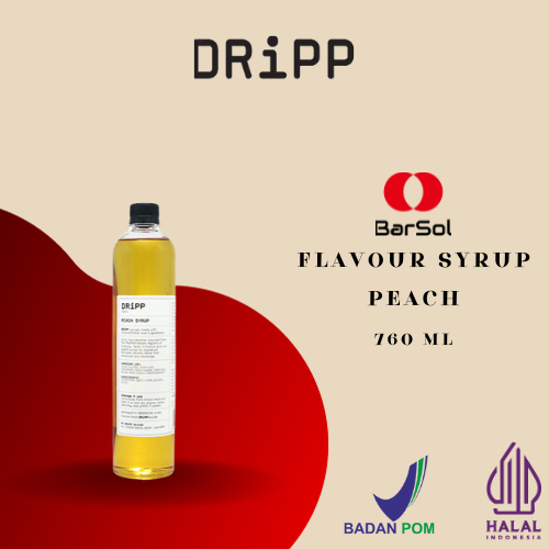 

Dripp Syrup Peach 760 Ml - Barsol Indonesia