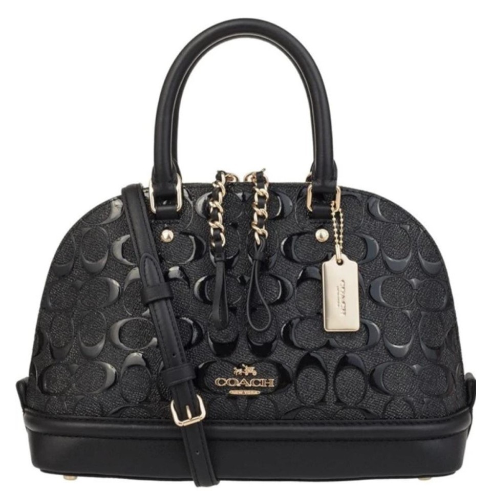 TAS Coach Mini Sierra Signature Debossed ORIGINAL COACH 55450