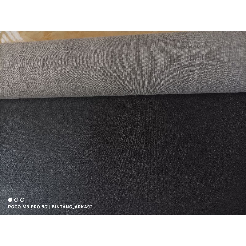 

kain kanvas lukis roll hitam siap pakai uk150x300cm