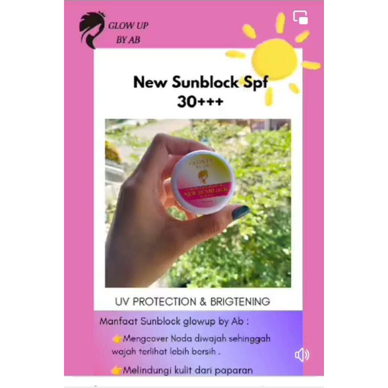 SUNBLOCK GLOW UP BY AB
