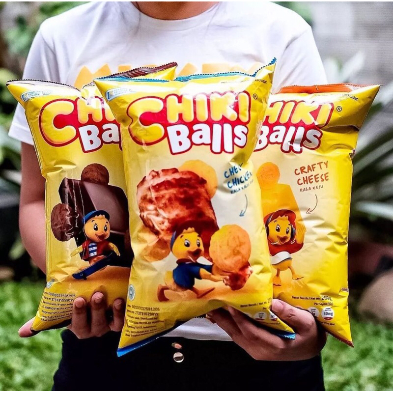 

Chiki Balls Jumbo 200 gram Rasa Keju dan Coklat