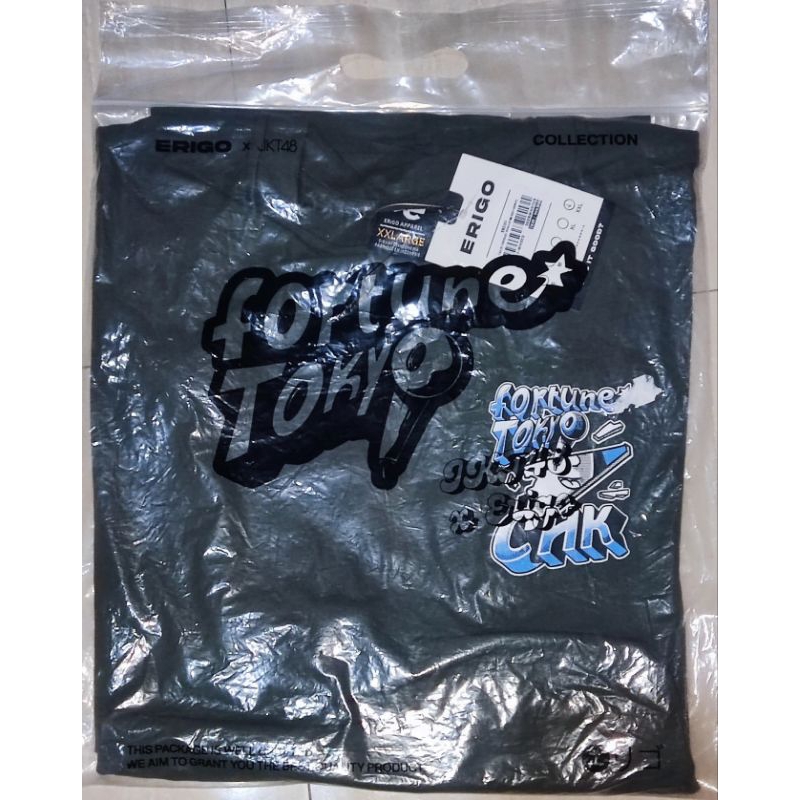 T-shirt Chika Jkt48 x Erigo fortune Tokyo