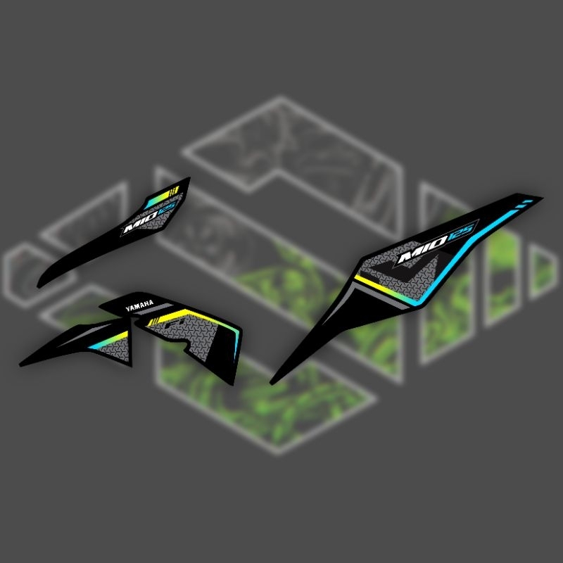 List Stiker Striping Variasi Mio M3/Mio 125/Mio Z - Stiker Striping Variasi Mio M3 - Stiker Mio 125 