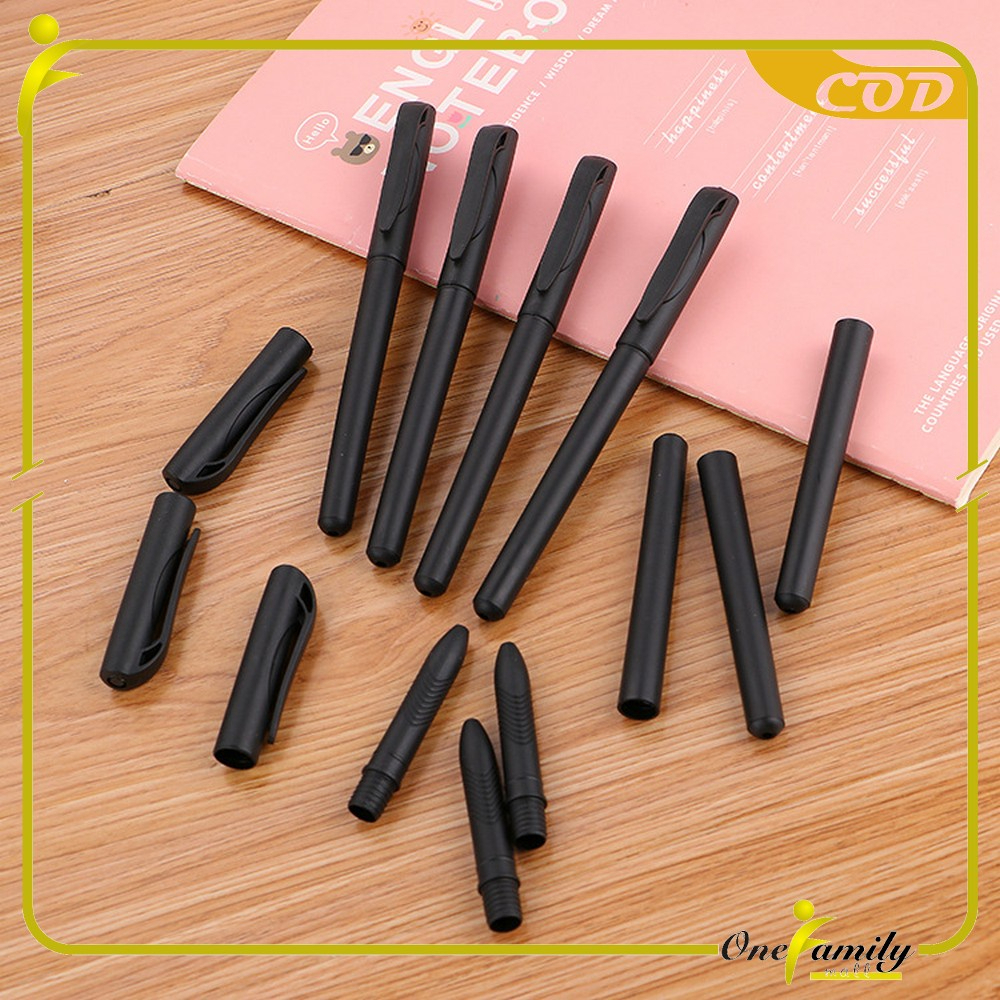 

Pulpen Hitam 0.7mm Motif Polos Tinta Hitam Simple Ballpoint / Pena Alat Tulis Kantor Sekolah Pens Black Import