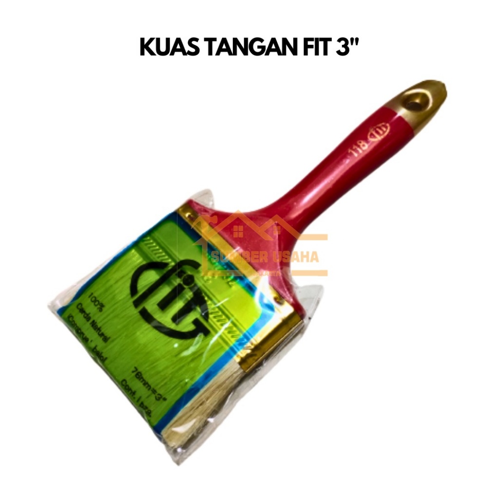 

KUAS CAT KUAS TANGAN 3" SUJ