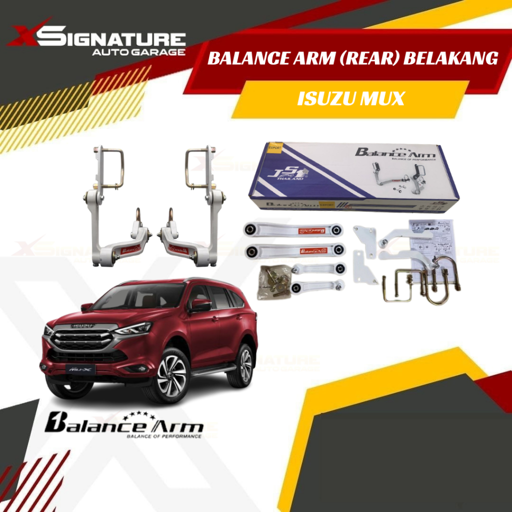 BALANCE ARM REAR JS1 THAILAND ASLI ORIGINAL ISUZU MUX