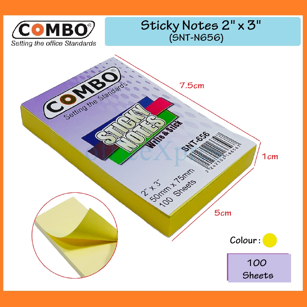 

Sticky Notes / Memo Tempel / Kertas Memo Stick / Index Mark SNT 656