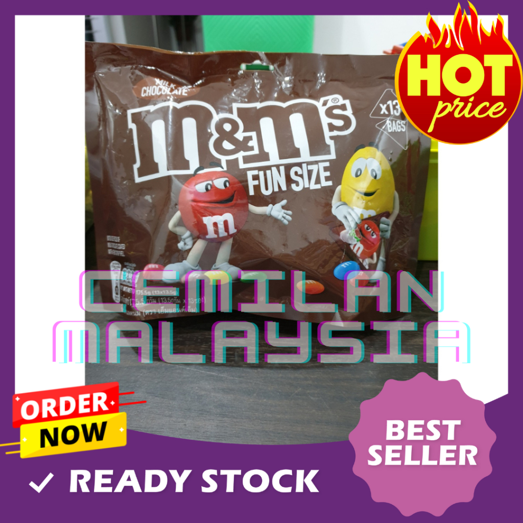 

CEMILAN ENAK COKELAT M&M'S FUN SIZE