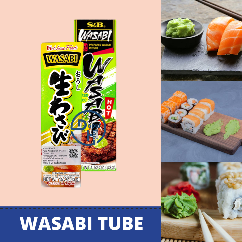 

Wasabi Paste Tube Pasta Wasabi 43 g / Horseradish Import for Sashimi Sushi//