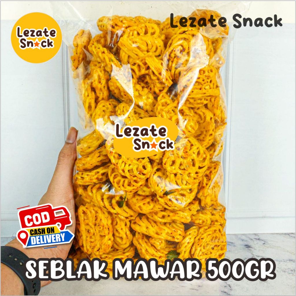 

Sedap Snack - Kerupuk Sebring Rafael 500GR Pedas Daun Jeruk Kiloan Murah Renyah Enak / Krupuk Seblak Rafael Mawar Kering Pedas Bantat Kerupuk Mawar Kuning Raja Ngemil Kang Asep Lezate Snack