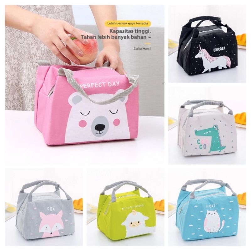 Tas Bekal Makanan Tahan Panas Lapis Alumunium Foil