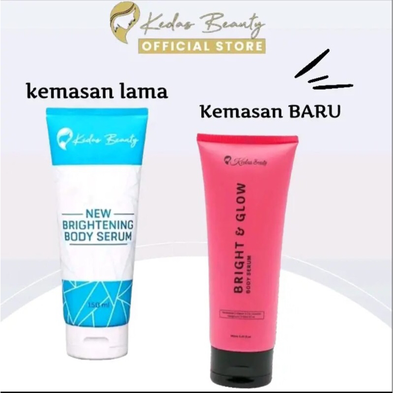 Brightening Body Serum kedas beauty Pencerah Kulit,kedas beauty body serum
