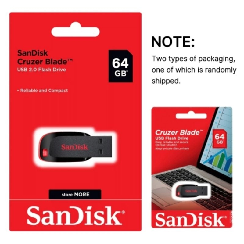 Flashdisk Sandisk 64 Gb Original