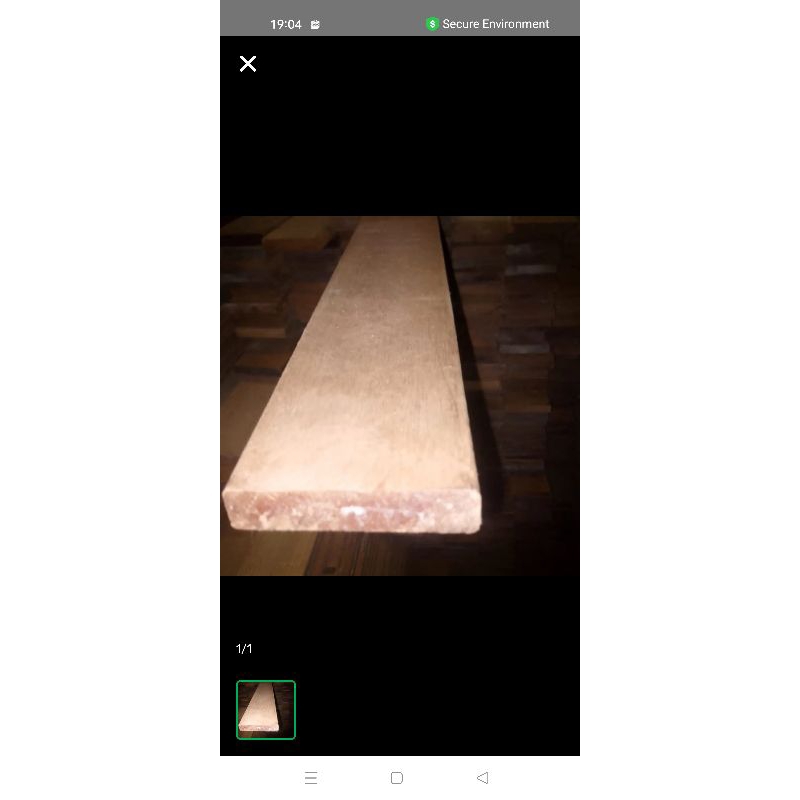 decking ulin/pagar ulin/kayu ulin/270x9x1,5cm