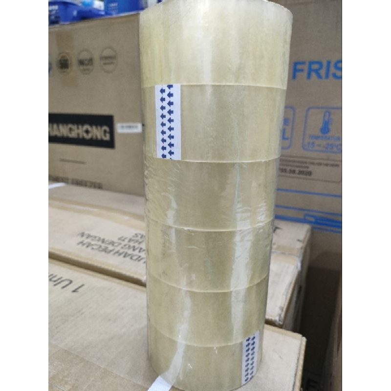 

lakban bening isi 6pcs lakbang berkualitas
