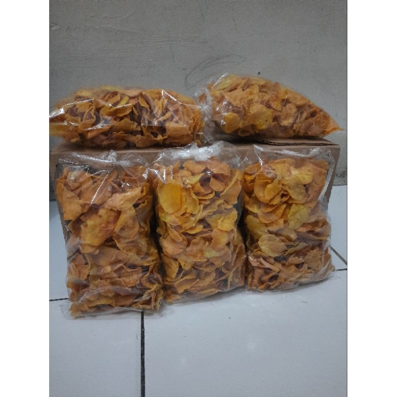 

Keripik ubi renyah gurih dan enak rasa original