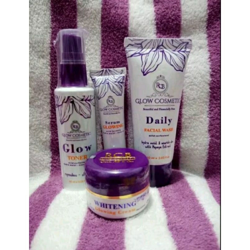 COD PAKET LENGKAP RCB GLOW COSMETIC ( KUALITAS PREMIUM )