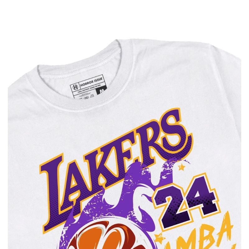 T-SHIRT LAKERS KAOS DEWASA /BAJU LAKERS DEWASA PRIA WANITA