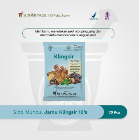 

Sido Muncul Jamu Klingsir 10's - Air Seni Tidak Lancar Keringat Dingin