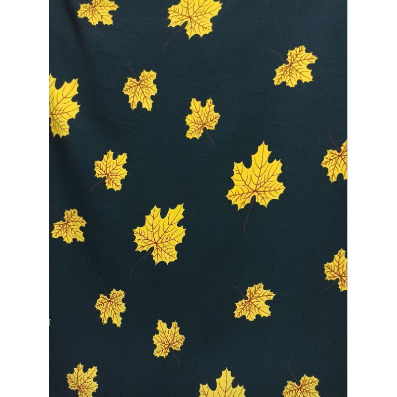 Kain Wolfis Wolvis Woolpeach Monalisa Premium Motif Maple Black