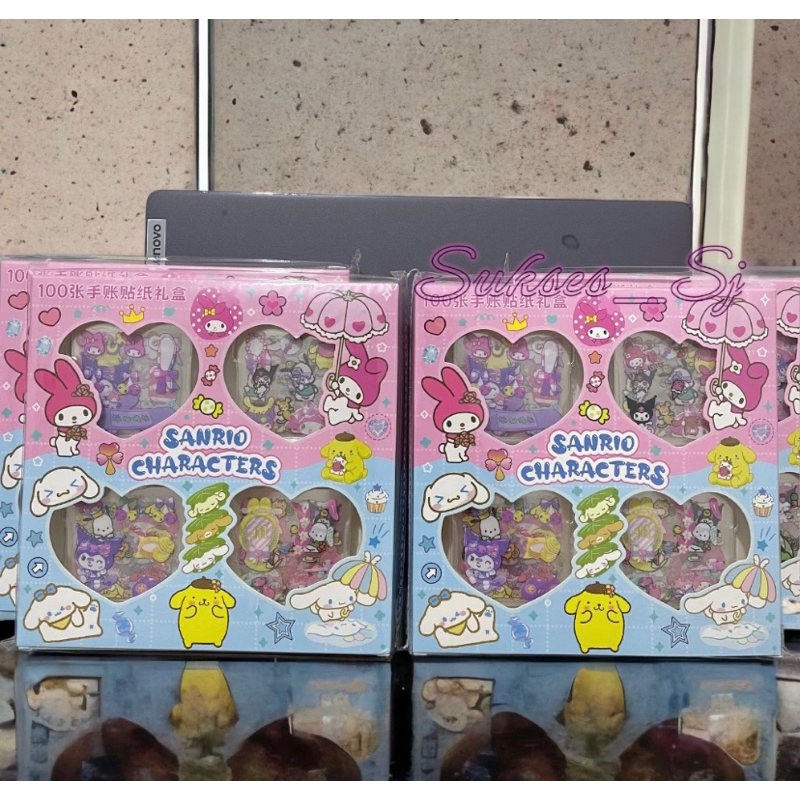 

STICKER SANRIO RAINBOW 100 PCS