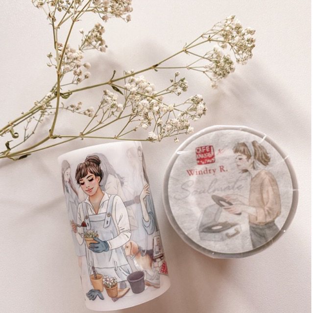 

Cafe Analog x Windry Ramadhina PET Tape (FULL ROLL)