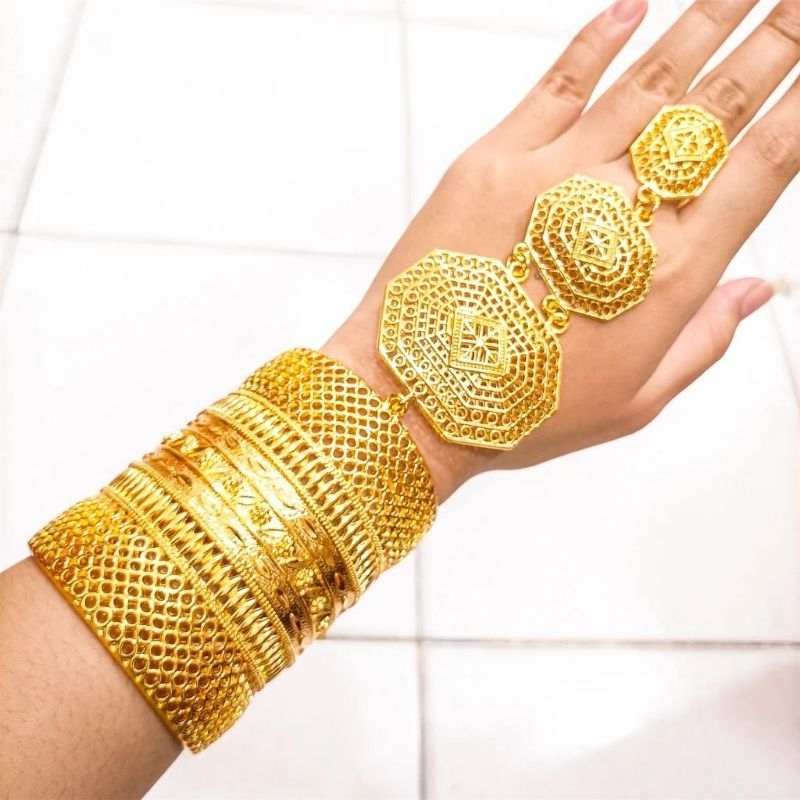 Gelang Kendari cincin dubai gold xuping