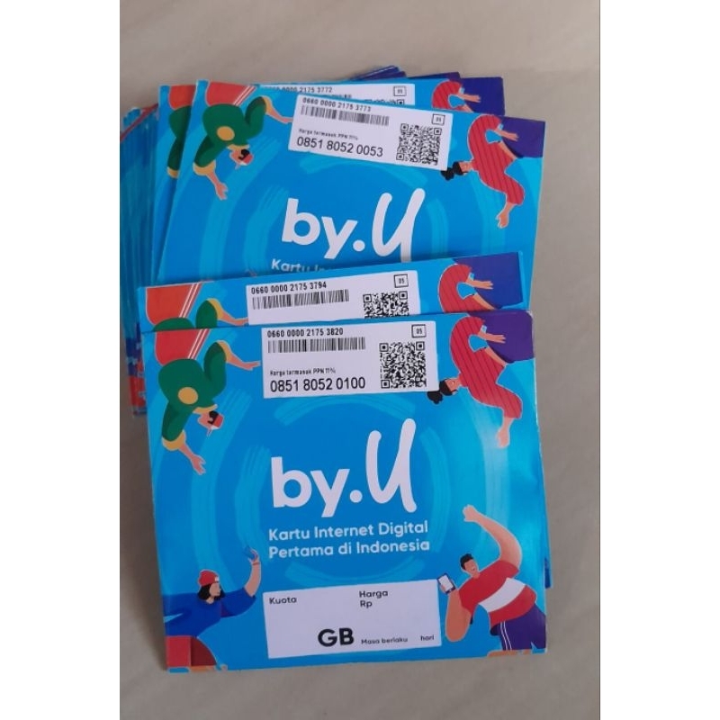 Perdana ByU  3  Gb/ 30 hari