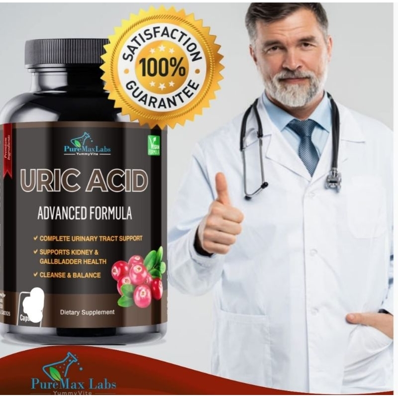 URIC ACID Advanced Formula Kapsul Asam Urat Kandung Kemih Obat jantung