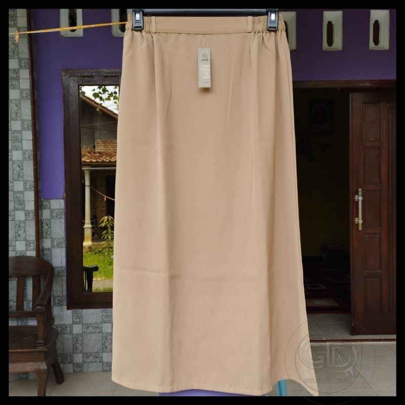 Rok Span Polos / Rok formal polos / rok hitam panjang / rok pramuka / rok sekolah / rok kuliah / rok