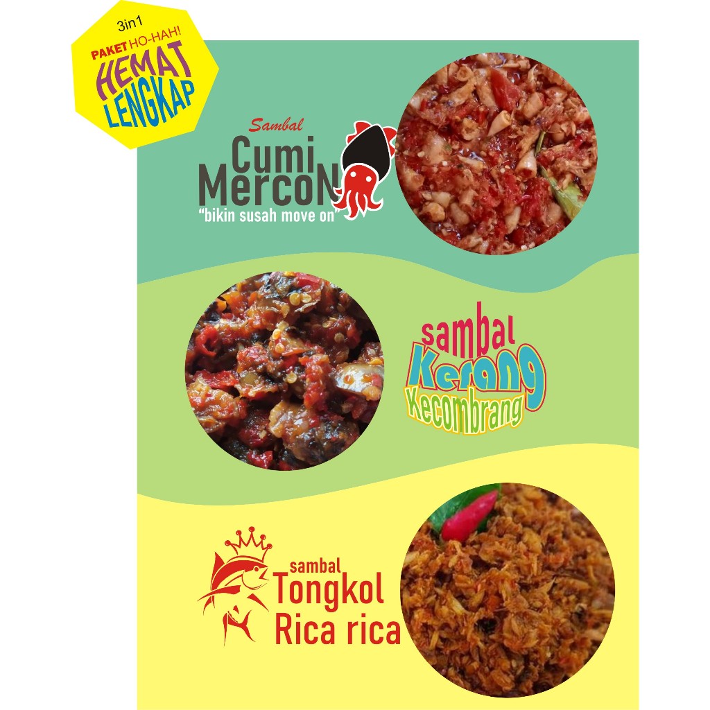 

PAKET HEMAT SAMBAL HO-Hah!