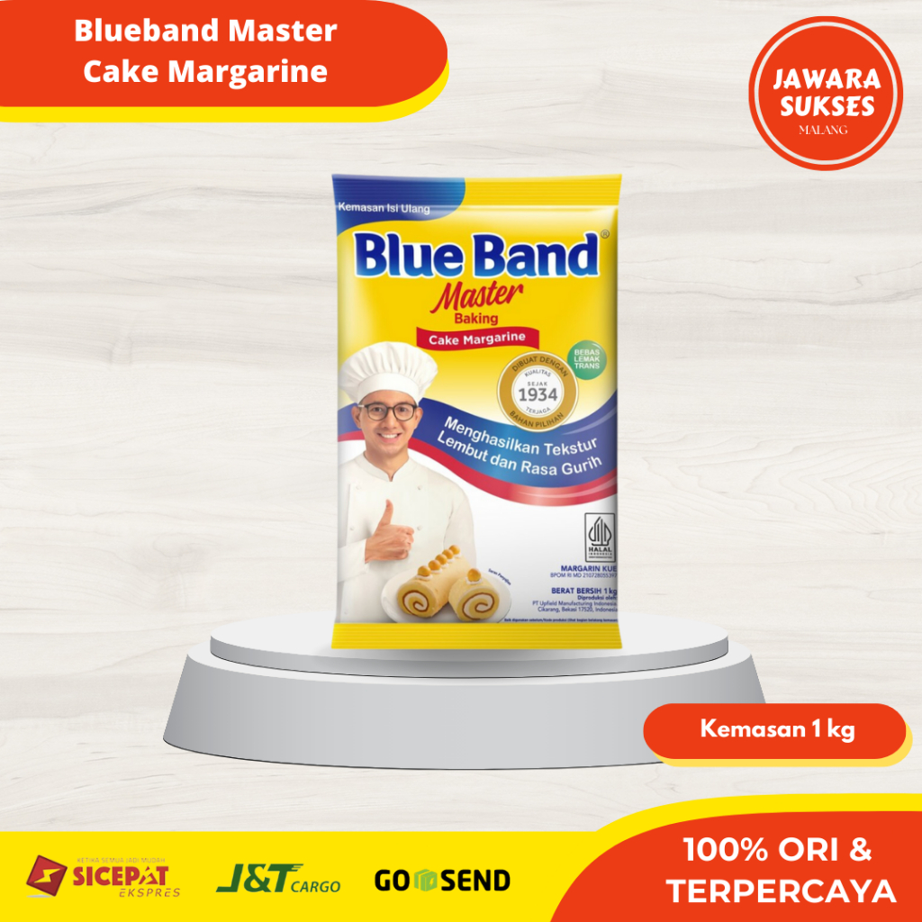 

[1kg] Blueband Master Margarin Original | Blue Band Margarin MCM Pouch