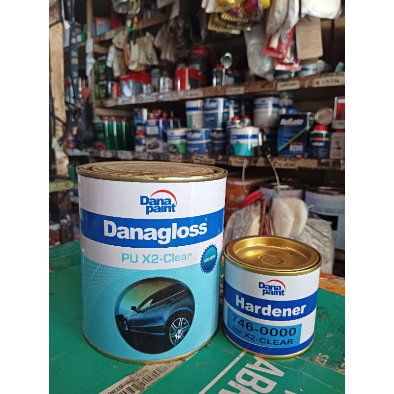 CLEAR DANAGLOSS PU X2-CLEAR 1kg