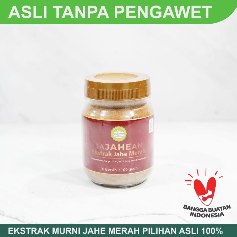 

Jahe Merah Premium Murni Ekstrak Bubuk Tanpa Gula & Campuran - JAJAHEAN