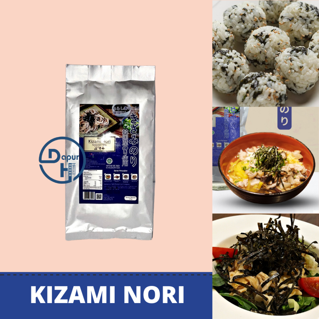 

KIZAMI NORI 10 g Halal | Kizaminori Shredded Nori | Nori Potongan--