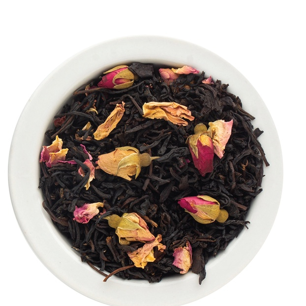 

MAR OZA Tea - Vanilla Rose Artisan Tea - Black Tea Specialty Grade Teh Premium 40 gram (20 cups)