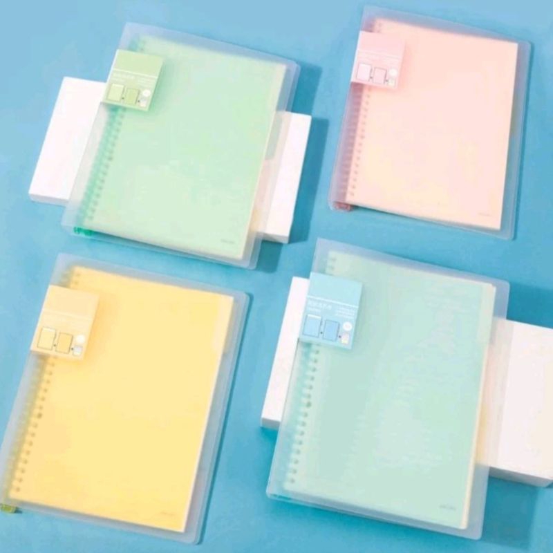 

Deli Buku Vivid Loose Leaf Binder B5 Pastel