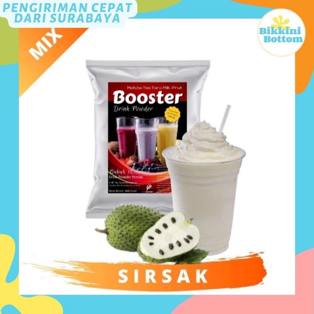 

Bubuk Minuman Rasa Sirsak 1KG Sirsak Powder Drink | INDOPOWDER BOOSTER