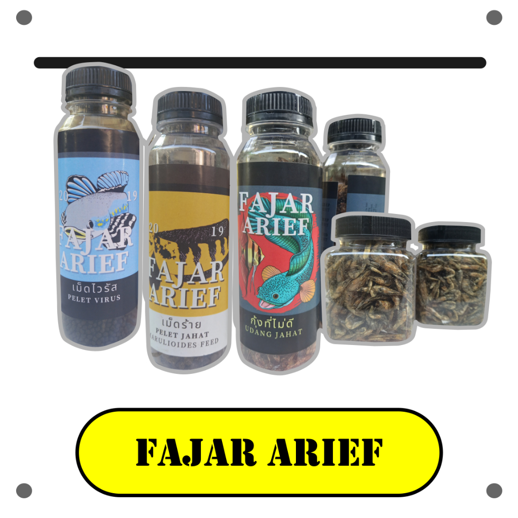 PELET JAHAT PELET VIRUS UDANG JAHAT Fajar Arief Pelet Progres Channa Chana