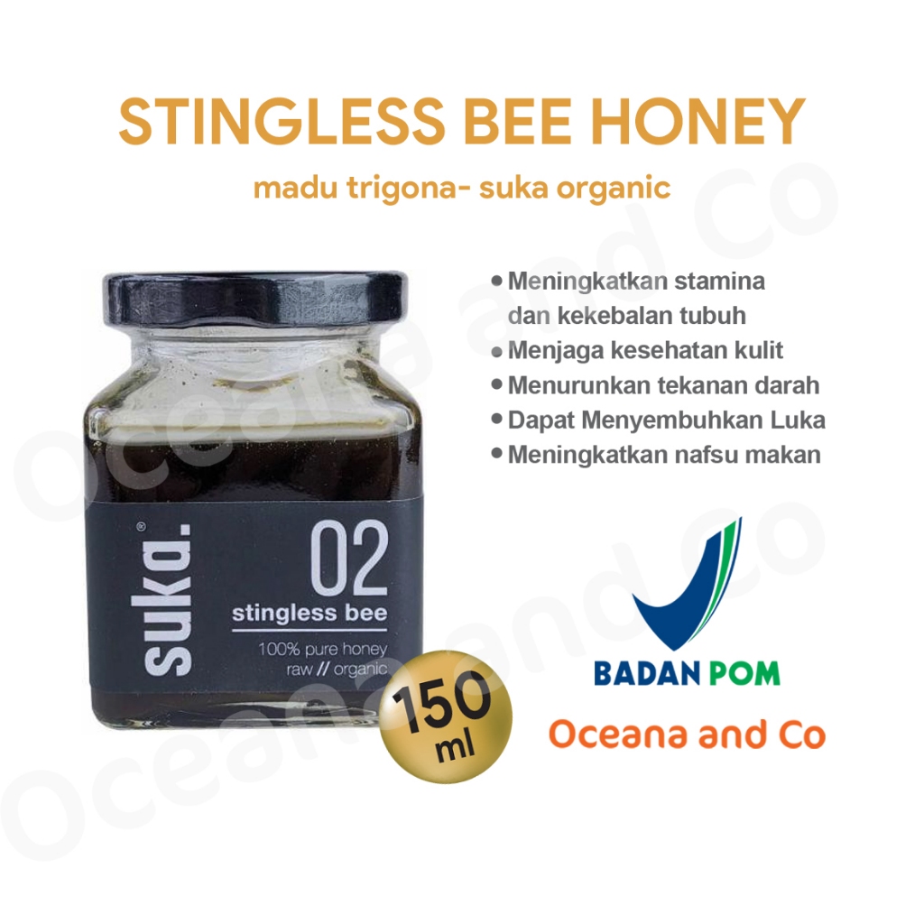 

Suka - Stingless Bee Honey / Madu Lebah Stingless Trigona Asli (150ml)