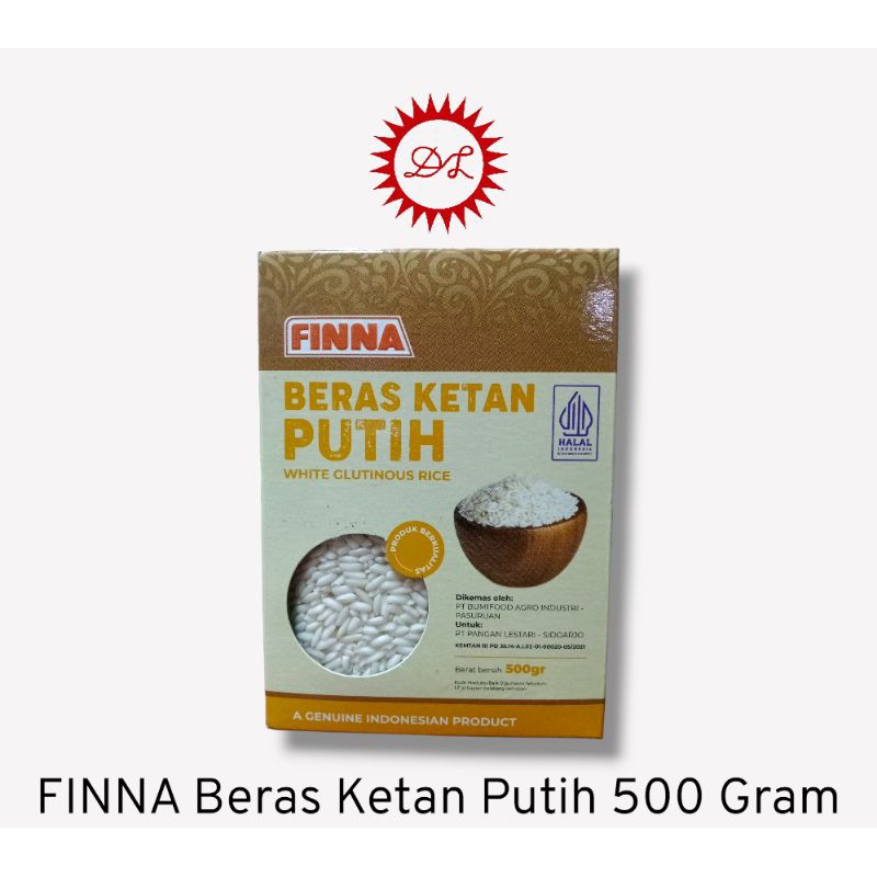 

Finna Beras Ketan Putih / Beras Ketan Hitam / Beras Merah 500Gram