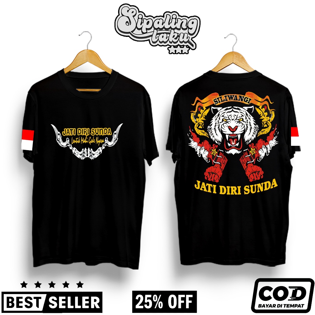 Kaos jati diri sunda siliwangi - Sipaling Laku - Kaos Terbaru - [COD] - Kaos Distro - Kaos Termurah 