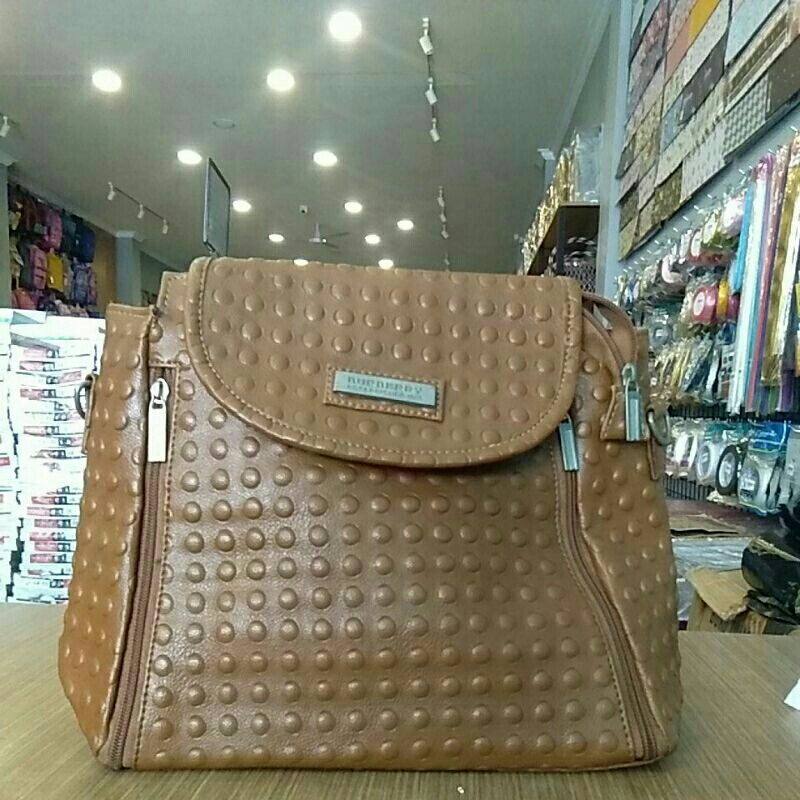 Tas Wanita Dewasa Totebag Burberry Established Polkadot