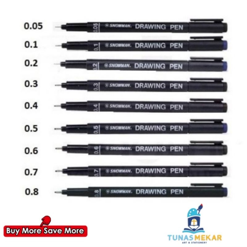 

Drawing Pen Snowman FT 700 All Size