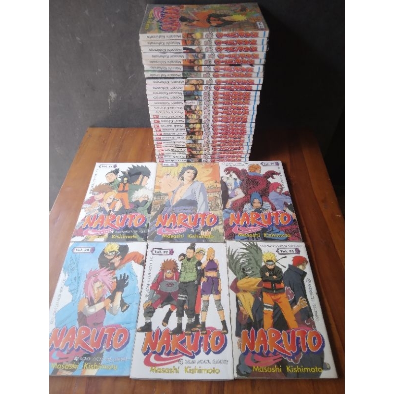 KOMIK NARUTO CABUTAN - SATUAN BEBAS PILIH