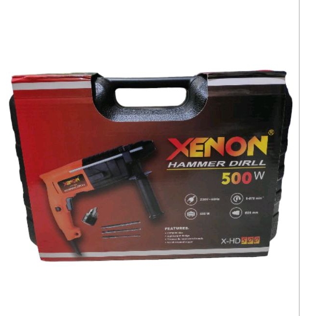 Mollars Xenon HD500X Hammer Drill 500w