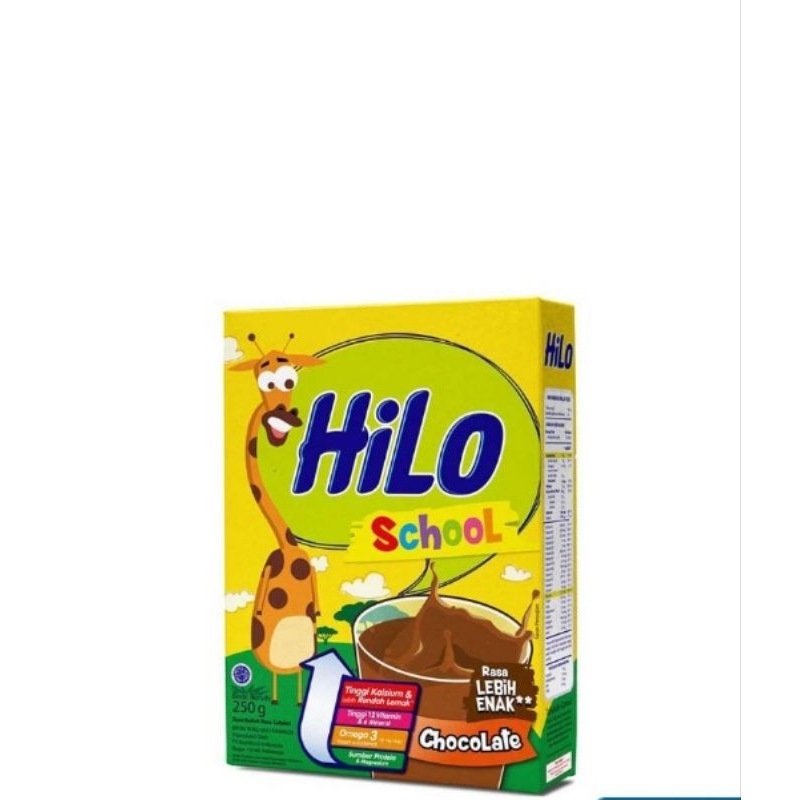 

Hilo School susu bubuk coklat 250gr