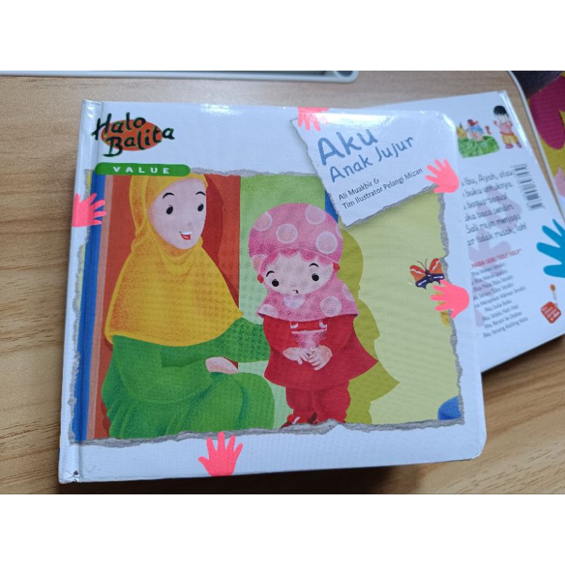 PRELOVED BUKU HALO BALITA BOARDBOOK AKU ANAK JUJUR